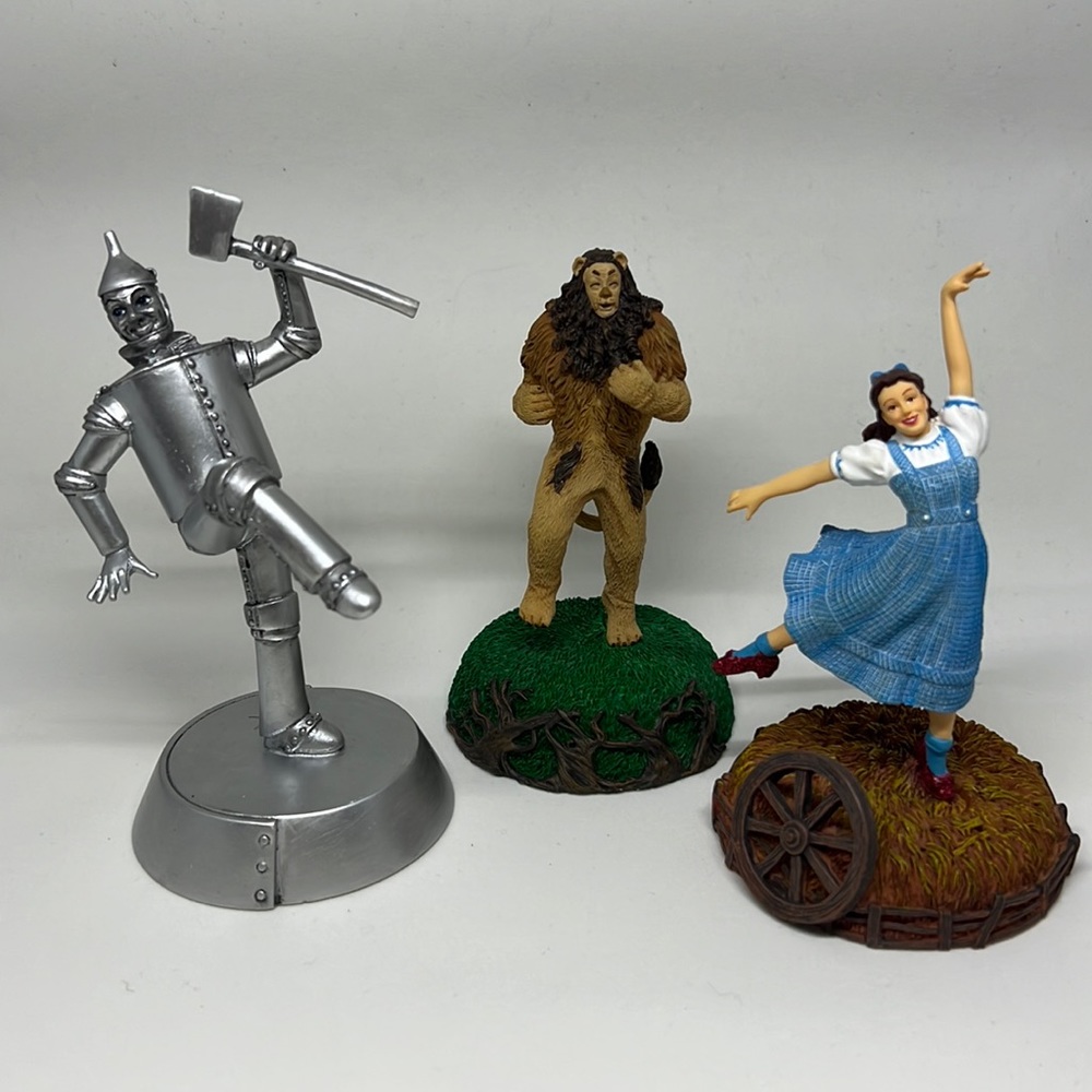 Lot of Westland Gifts- Wizard of Oz Tinman, Cowardly Lion and Dorthy